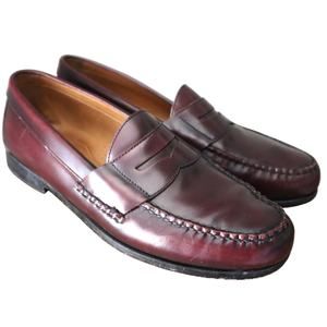 Johnston & Murphy Burgundy Loafers